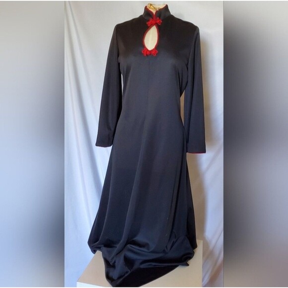 Vintage Dresses & Skirts - Vintage 60s 70's Floor-length Dress, Size 8ish